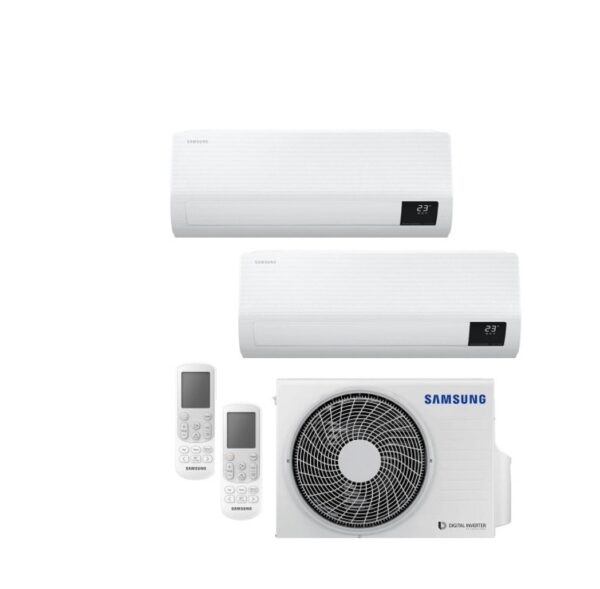 MultiSplit Inverter Wind-Free 12K + 12K Samsung